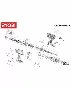 Buy A Ryobi CDDI14022N Spare part or Replacement part for Your Cordless Drill and Fix Your Machine Today